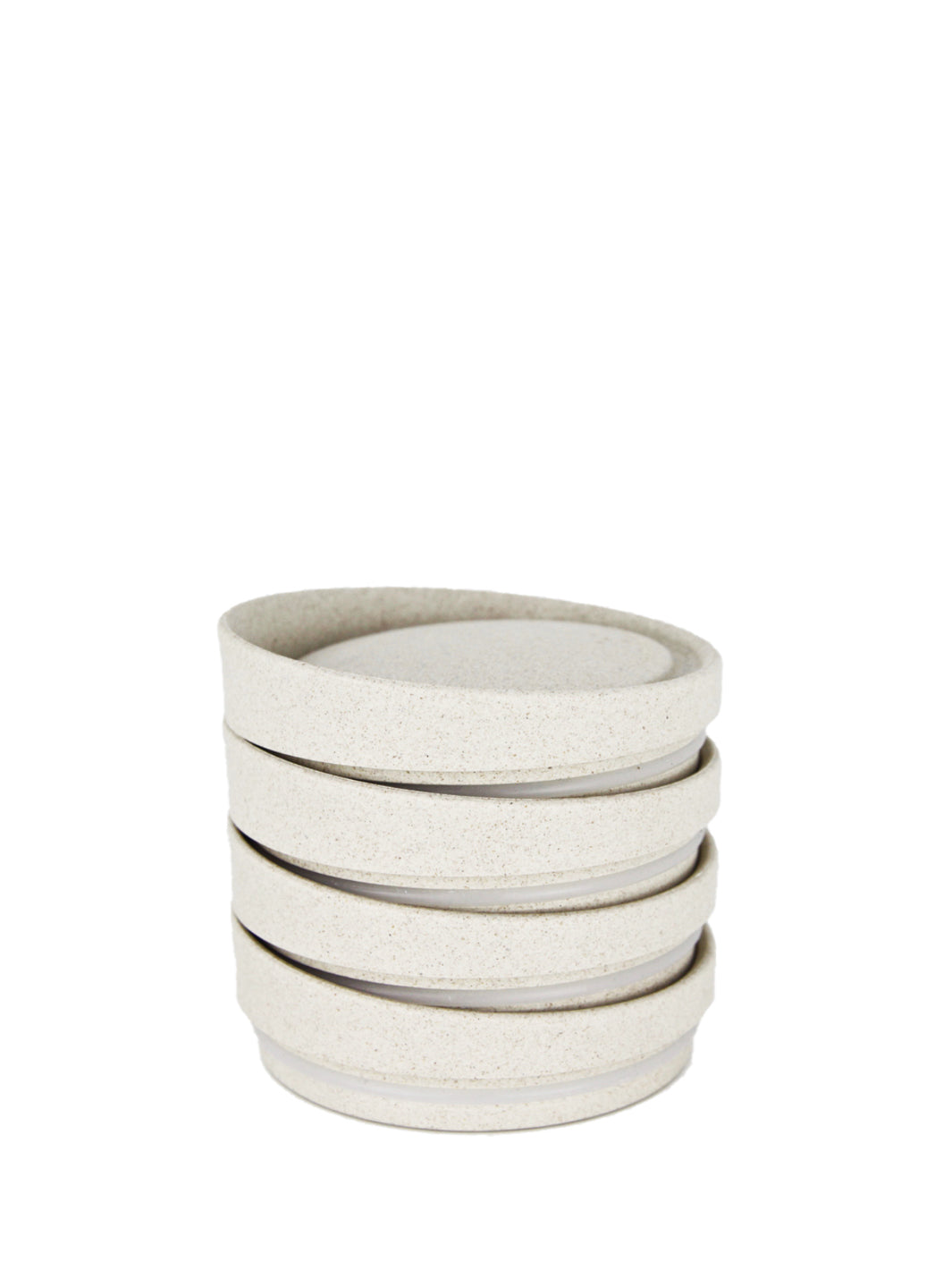 Photo of HUSKEE Original Stopper Lid (177-473ml/6-16oz) ( Natural 4-Pack ) [ Huskee ] [ Parts ]