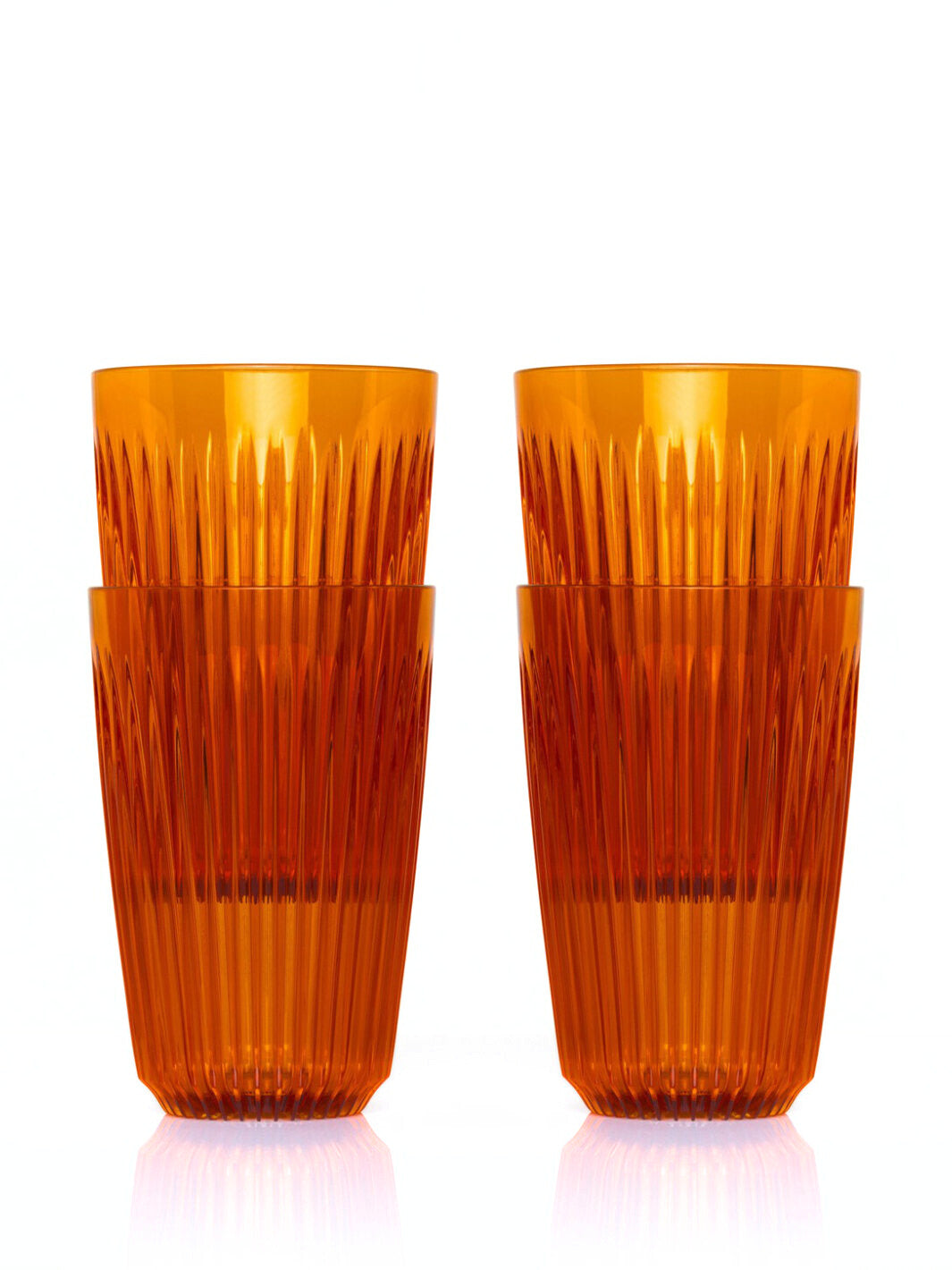Photo of HUSKEE Renew Cup (355ml/12oz) ( Amber 4-Pack ) [ Huskee ] [ Coffee Cups ]