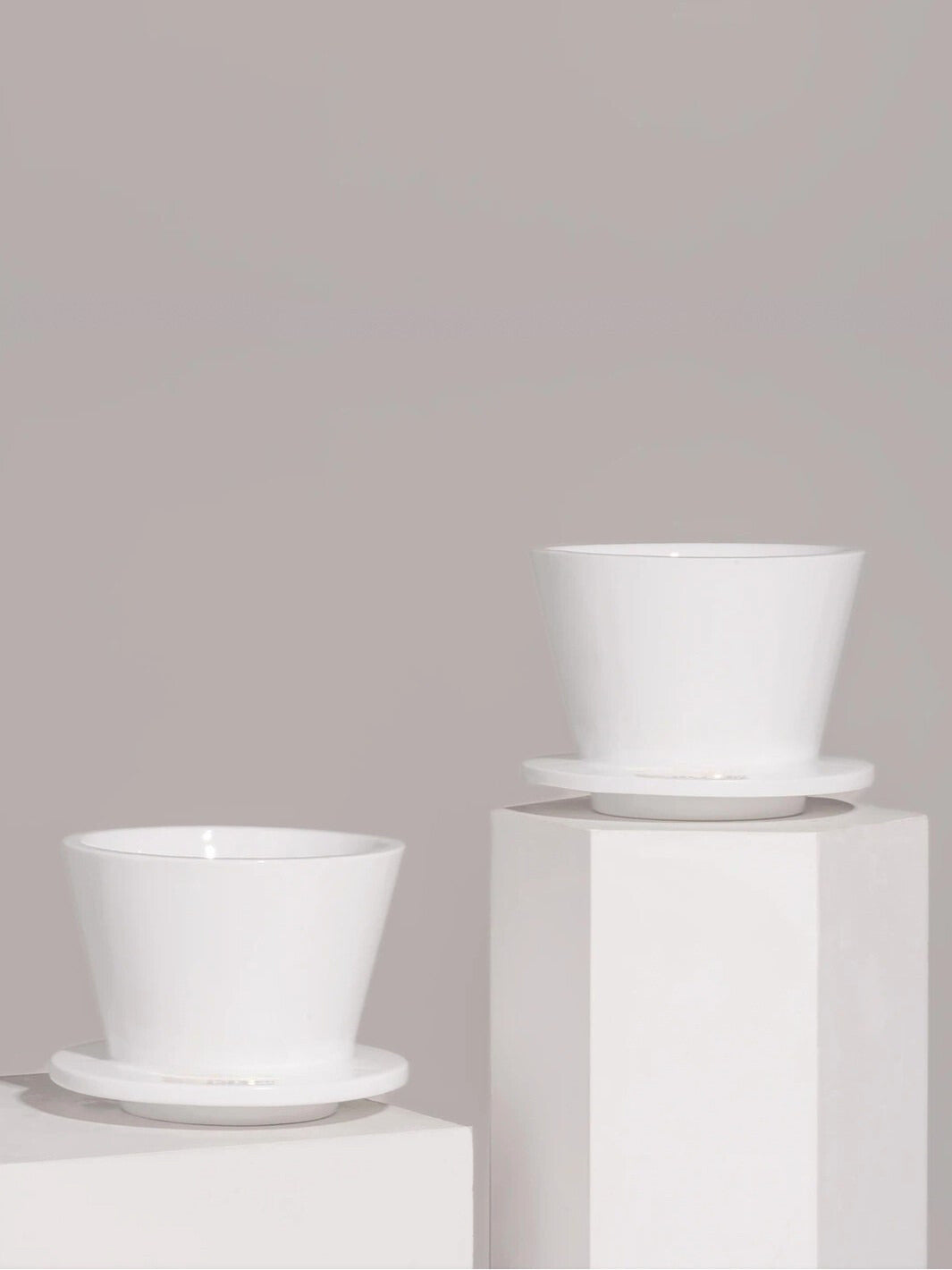 Photo of TIMEMORE Crystal Eye B75 Dripper (Ceramic) (White) ( ) [ Timemore ] [ Pourover Brewers ]