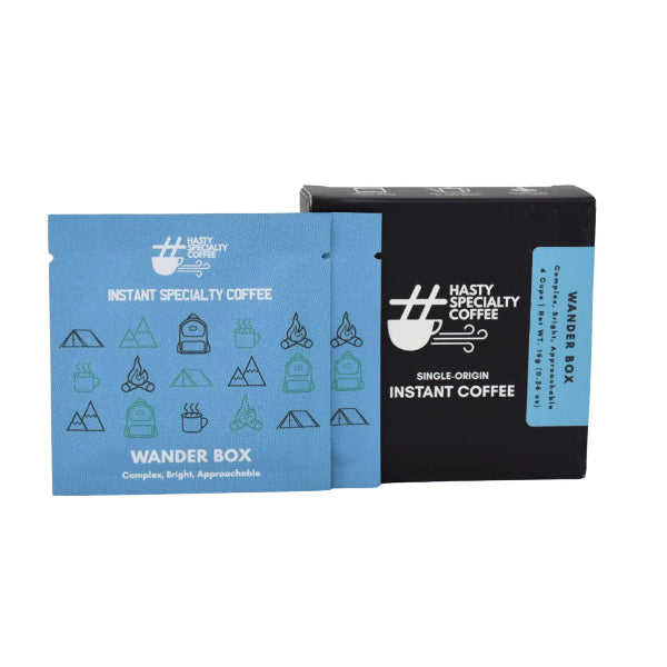 Photo of Hasty Instant Specialty Coffee - Wander Box ( Default Title ) [ Hasty Coffee ] [ Coffee ]