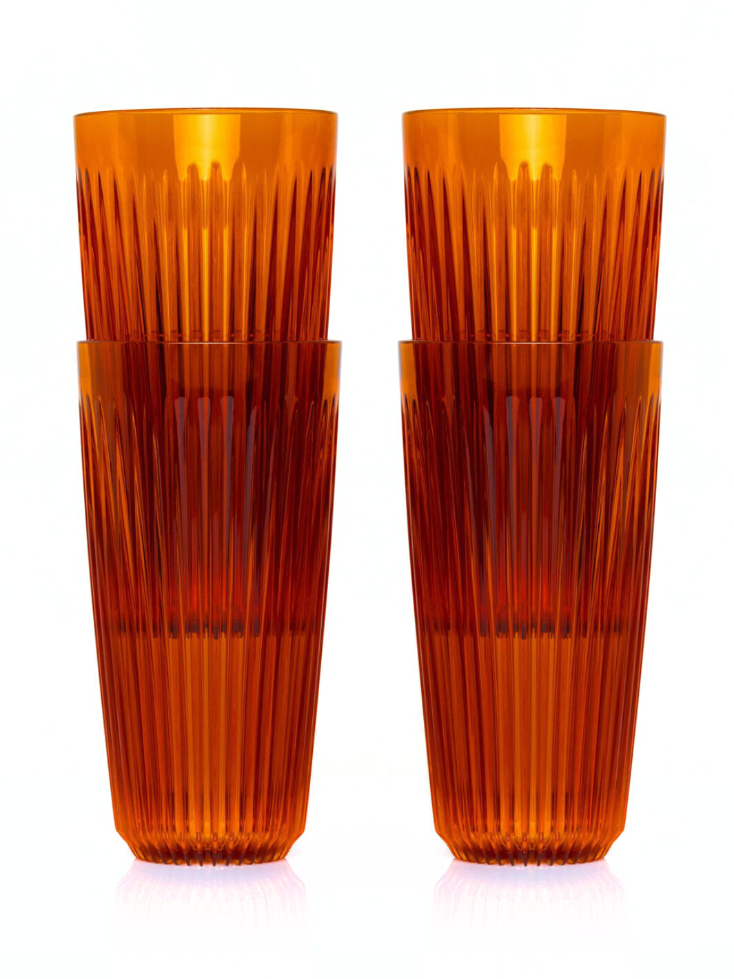 Photo of HUSKEE Renew Cup (473ml/16oz) ( Amber 4-Pack ) [ Huskee ] [ Coffee Cups ]