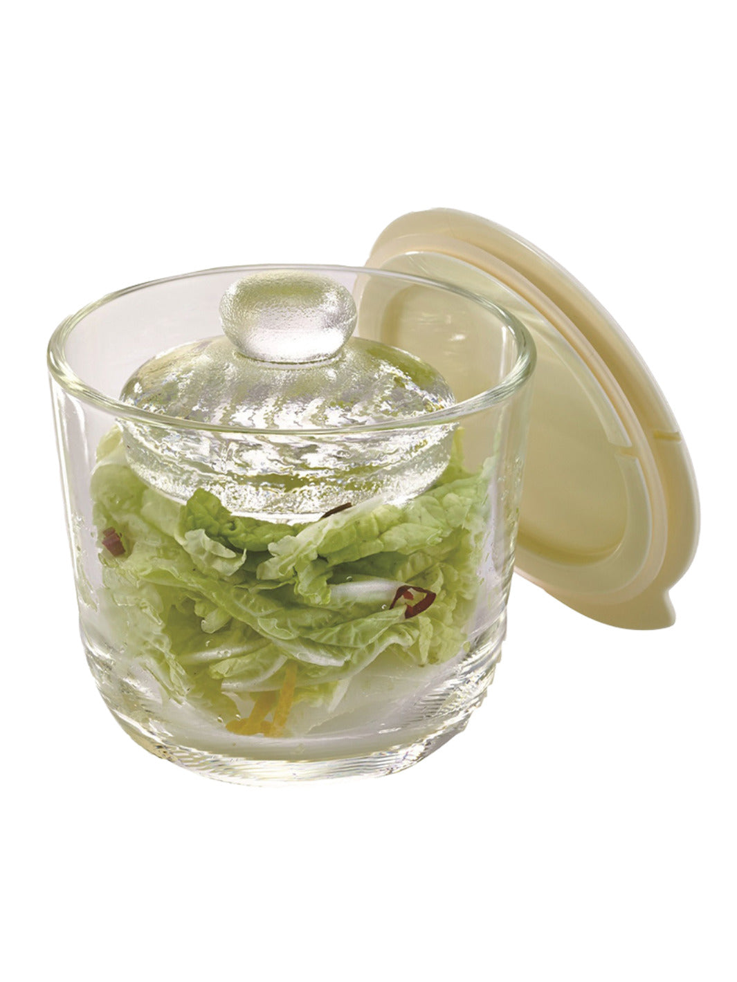 Photo of HARIO Glass Overnight Salting Bowl (500ml/17oz) ( ) [ HARIO ] [ Kitchen ]