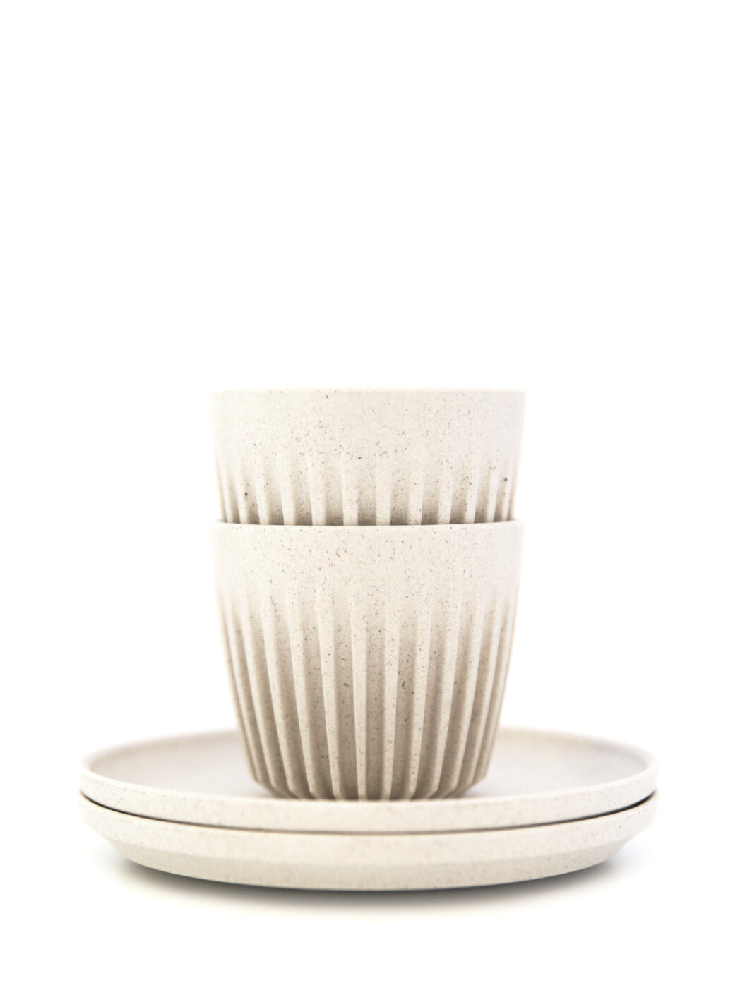 Photo of HUSKEE Original Espresso Set (88ml/3oz) ( Natural ) [ Huskee ] [ Coffee Cups ]