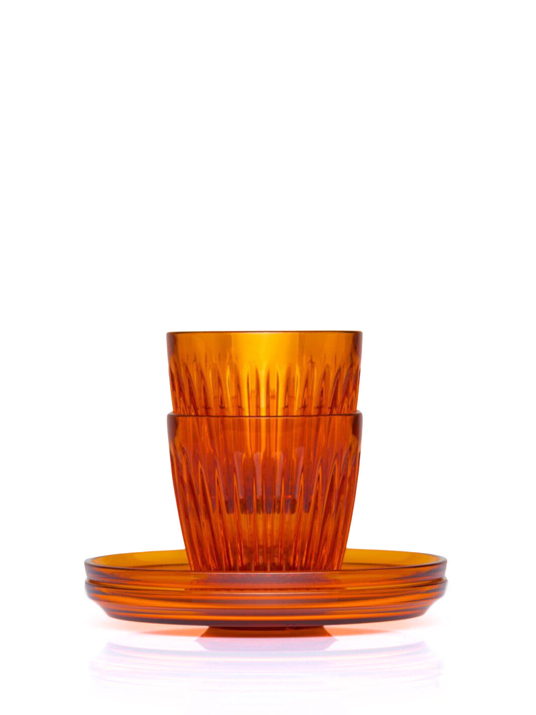 Photo of HUSKEE Renew Espresso Set (88ml/3oz) ( Amber ) [ Huskee ] [ Coffee Cups ]