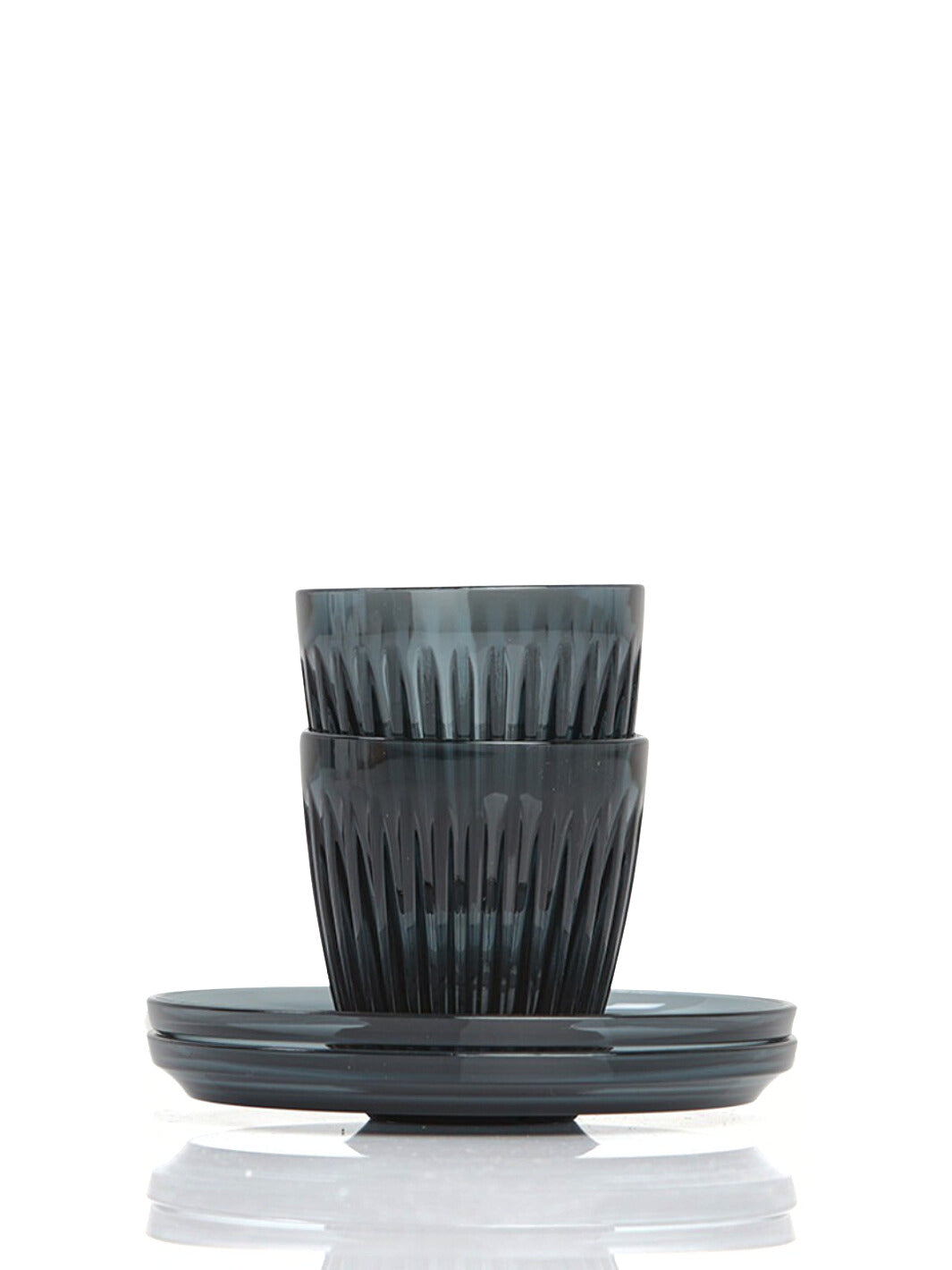 Photo of HUSKEE Renew Espresso Set (88ml/3oz) ( Smoke ) [ Huskee ] [ Coffee Cups ]