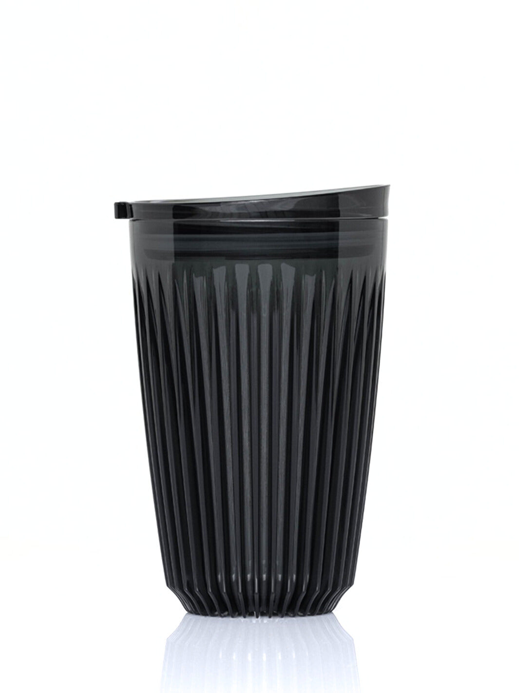 Photo of HUSKEE Renew Cup + Lid (355ml/12oz) ( Smoke ) [ Huskee ] [ Coffee Cups ]
