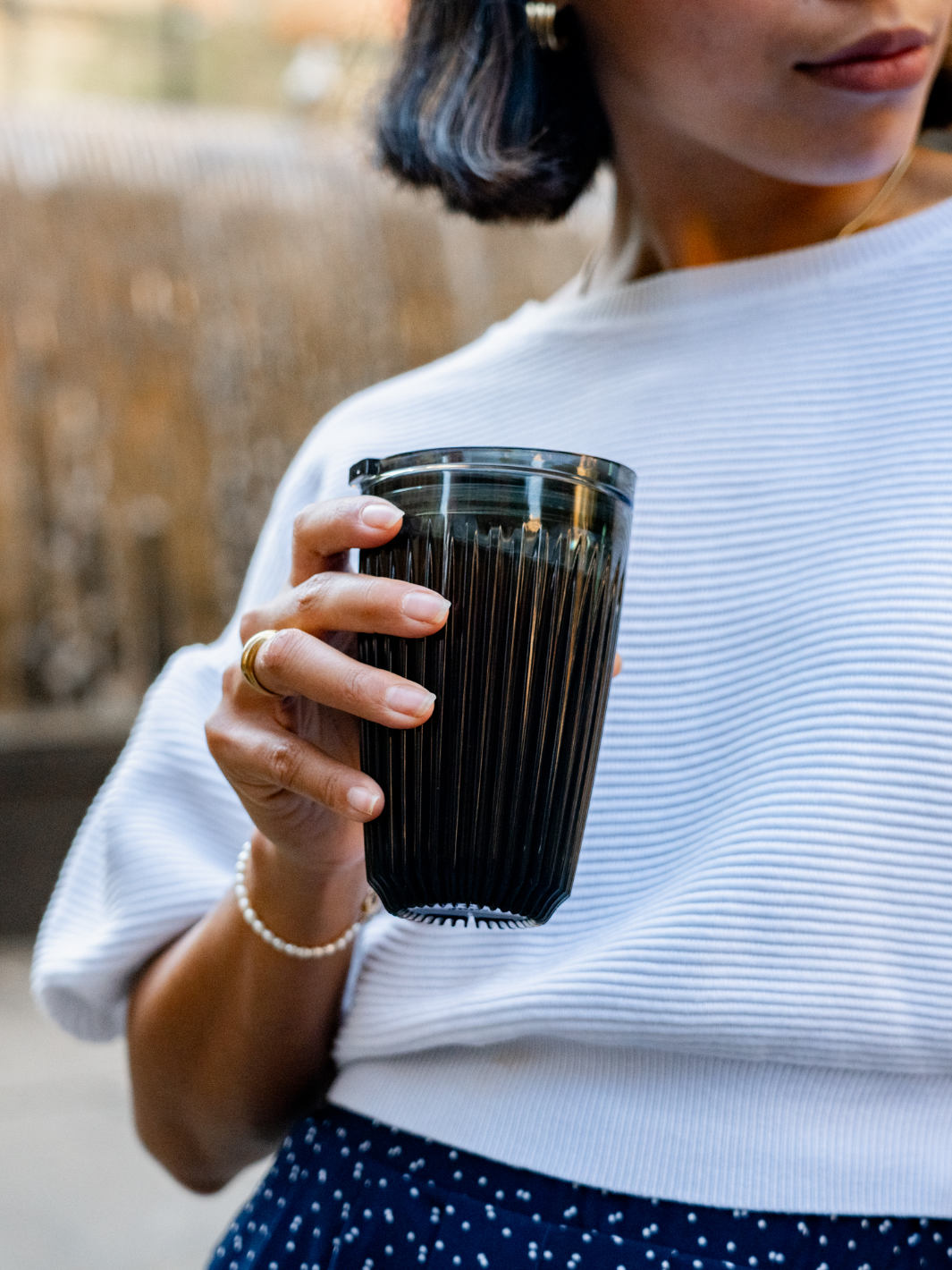 Photo of HUSKEE Renew Cup + Lid (355ml/12oz) ( ) [ Huskee ] [ Coffee Cups ]