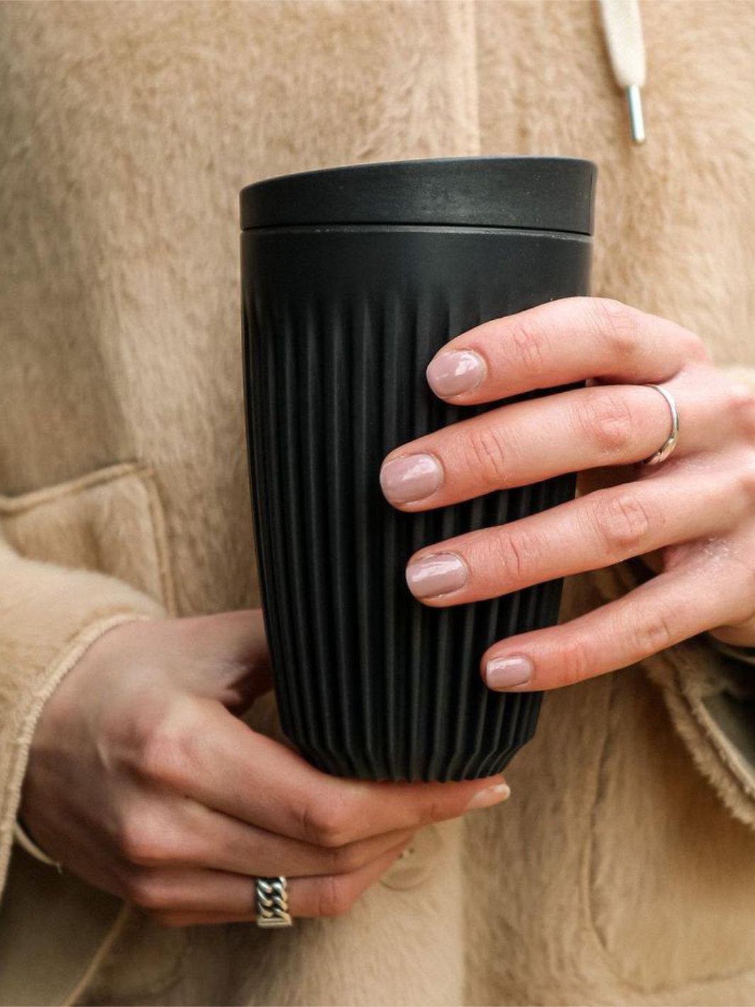 Photo of HUSKEE Original Cup + Lid (355ml/12oz) ( ) [ Huskee ] [ Coffee Cups ]