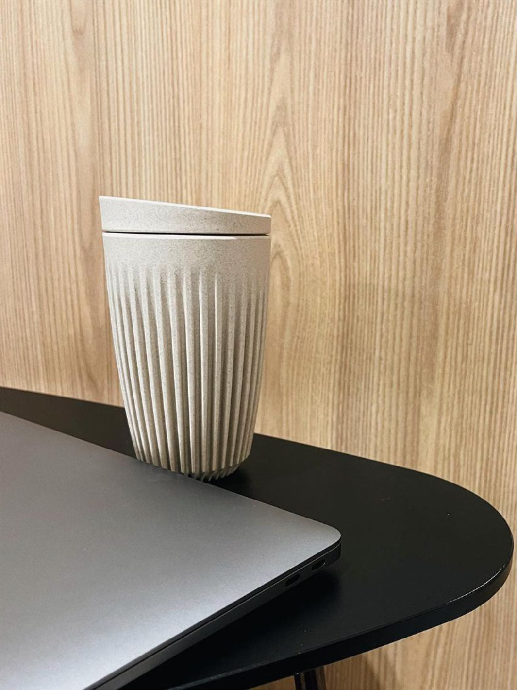 Photo of HUSKEE Original Cup + Lid (355ml/12oz) (Zero Waste) ( ) [ Huskee ] [ Coffee Cups ]