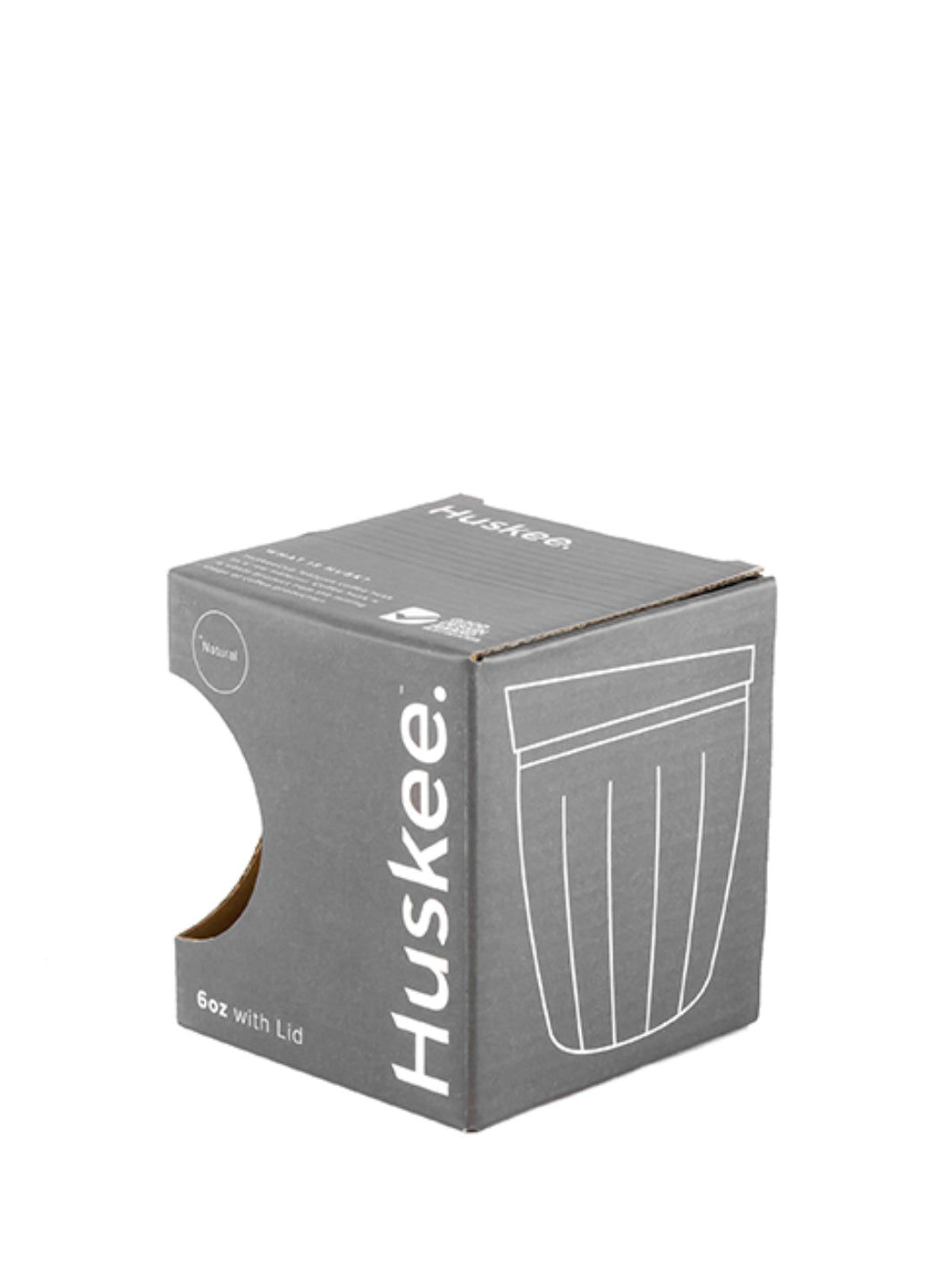 Photo of HUSKEE Original Cup + Lid (177ml/6oz) ( ) [ Huskee ] [ Coffee Cups ]